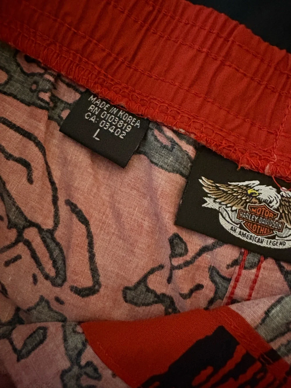 Harley-Davidson excellent size